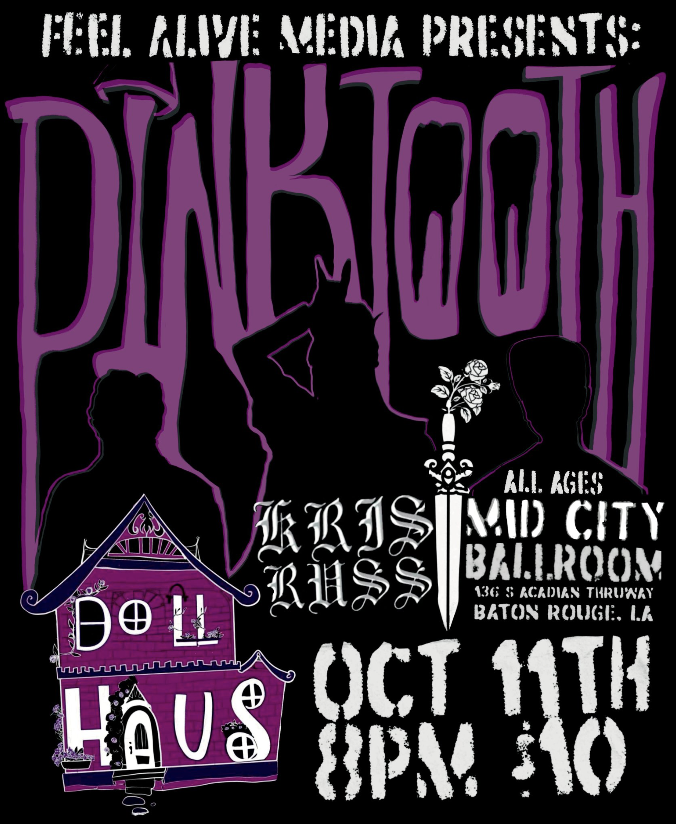 Pink Tooth! DOLLHAUS! Kris Russ
