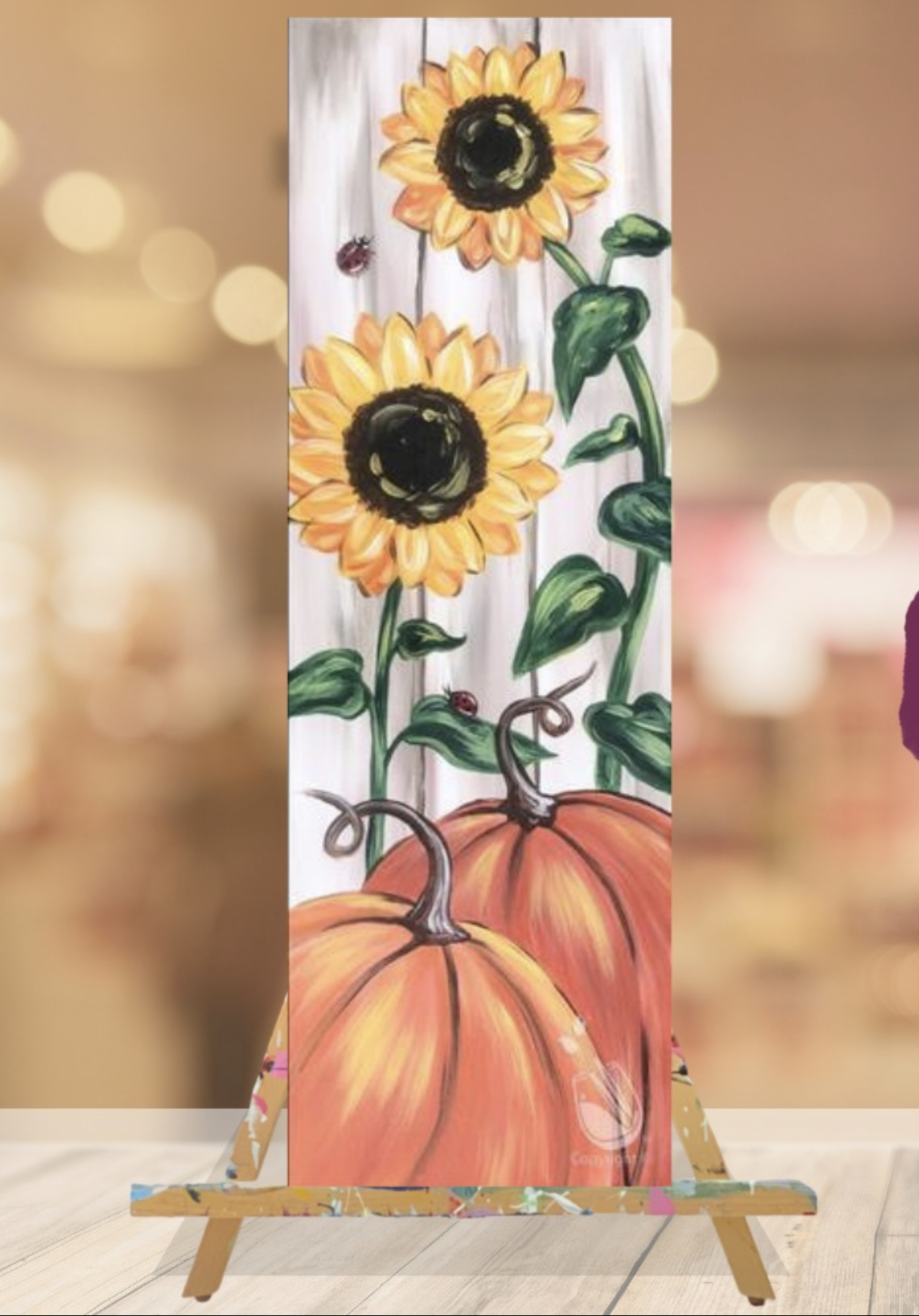 Paint & Sip - A Sunny Harvest